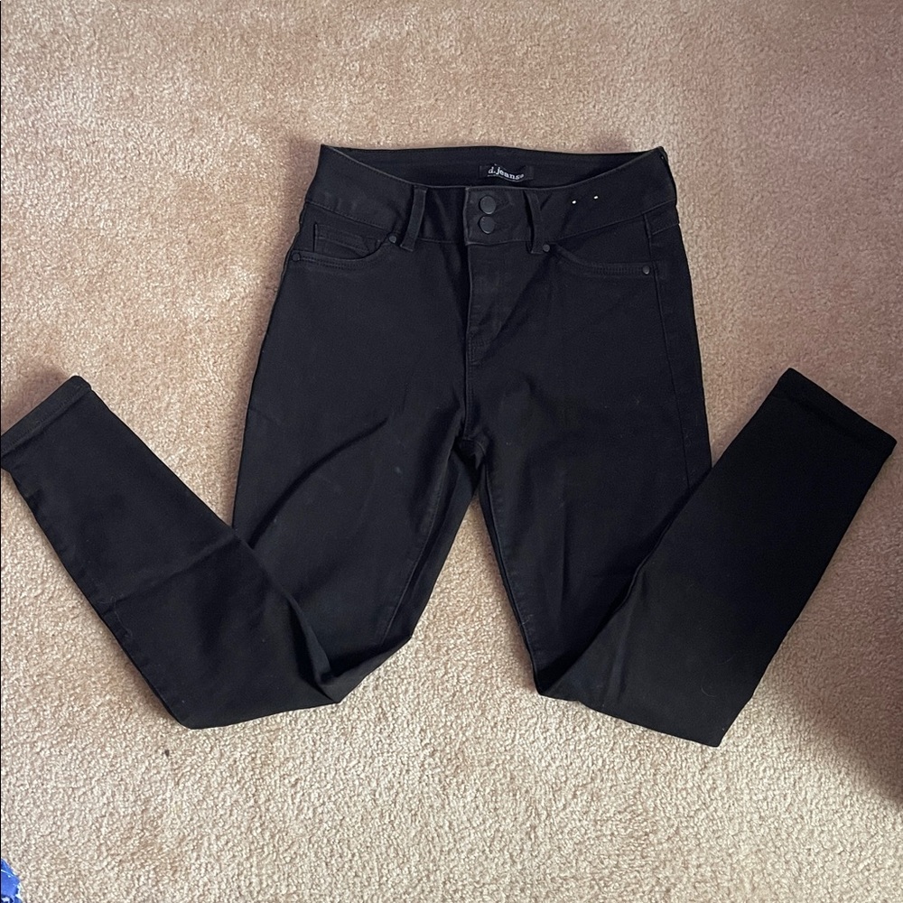d. jeans Black Stretch Skinny Jeans